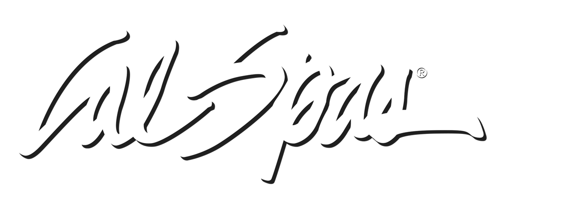 Calspas White logo Baytown